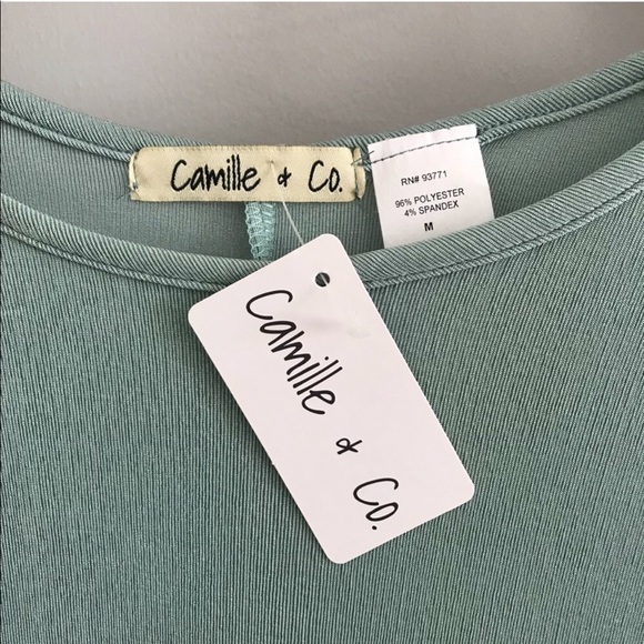 NWT 🆕 Light Blue Ruffle Top - Picture 5 of 8